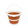 Відро складане Tribe Water Bucket Lid 5 л з кришкою terracota (T-FJ-0049-terracota)