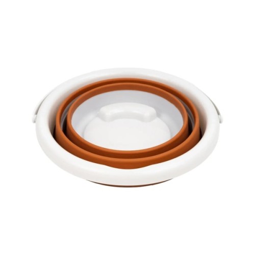 Відро складане Tribe Water Bucket Lid 5 л з кришкою terracota (T-FJ-0049-terracota)