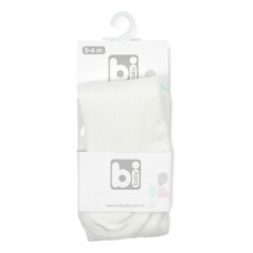 Колготки дитячі Bibaby однотонні (68120-NB-cream)