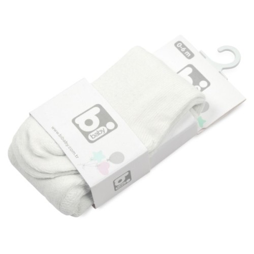 Колготки дитячі Bibaby однотонні (68120-NB-cream)