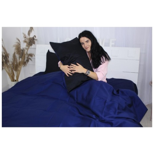 Постільна білизна MirSon King Size Сатин Premium 4052+0055 Storm 220х240 (2200001169753)