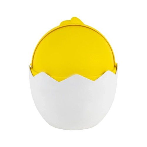 Кошик для паперів Kite Настільний контейнер для сміття, жовтий (K24-009-3)