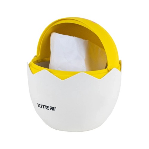 Кошик для паперів Kite Настільний контейнер для сміття, жовтий (K24-009-3)