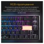 Клавіатура Ducky One 3 SF Cherry MX Red RGB UA USB Black (DKON2167ST-RUAPXCLAWSC1)