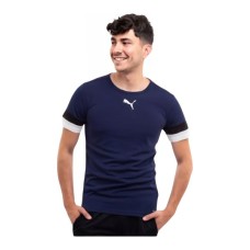 Футболка Puma teamRISE Jersey 704932-06 темно-синій S (4063699217247)