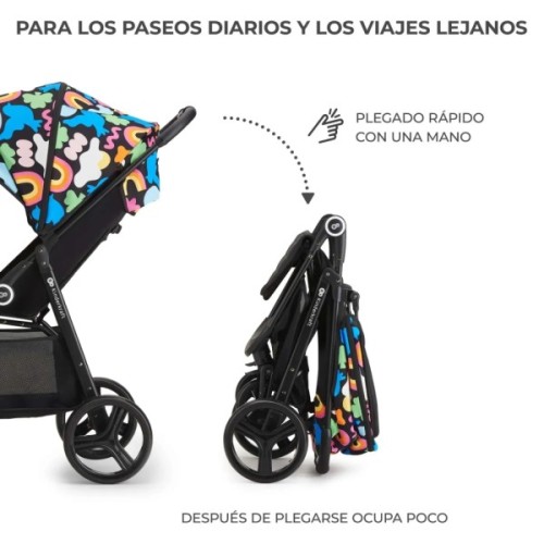 Коляска Kinderkraft Grande Plus Happy Shapes (KSGRAN00HAP0000) (5902533925568)