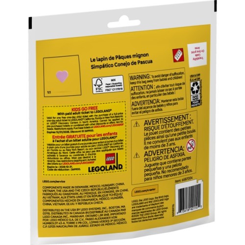 Конструктор LEGO recruitment Creator Чарівний великодній кролик (30716)