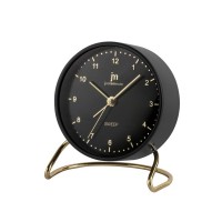 Настільний годинник Lowell будильник,чорний (JA7088N)