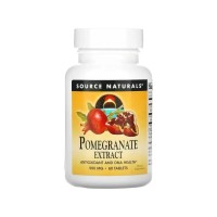 Трави Source Naturals Екстракт гранату, 500 мг, Pomegranate Extract, 60 таблеток (SNS-01627)