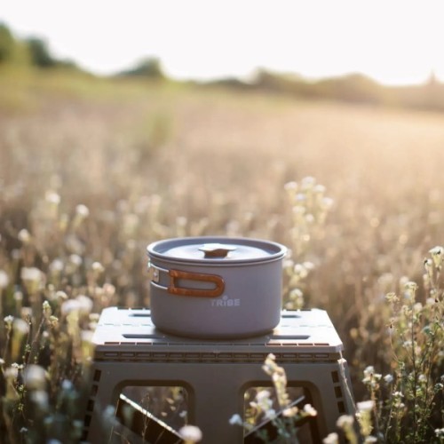 Котел туристичний Tribe Pot 1,9 л Alu алюмінієвий (T-FH-0014-grey)