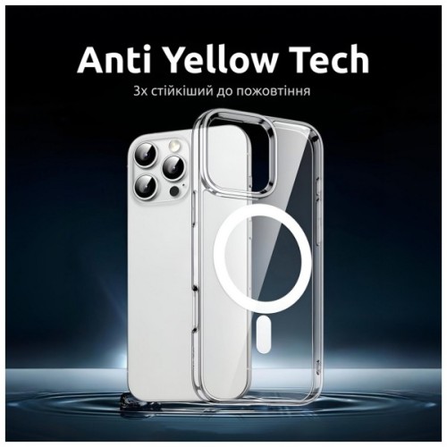 Чохол до мобільного телефона Intaleo CLEAR MagSafe Apple iPhone 16 Pro Max with Box (1283126607929)