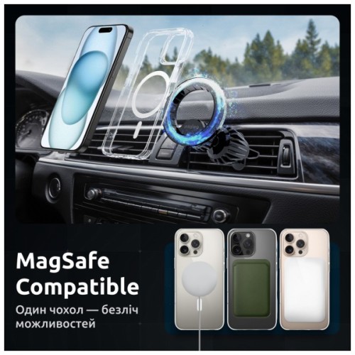 Чохол до мобільного телефона Intaleo CLEAR MagSafe Apple iPhone 16 Pro Max with Box (1283126607929)