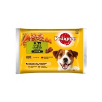 Вологий корм для собак Pedigree мікс смаків 4х100 г (5900951125737)