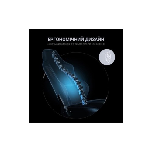 Крісло ігрове Anda Seat Luna Fabric Size L Grey (AD18-44-G-F)