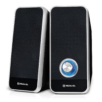 Акустична система REAL-EL S-80 USB Black (EL121100005)