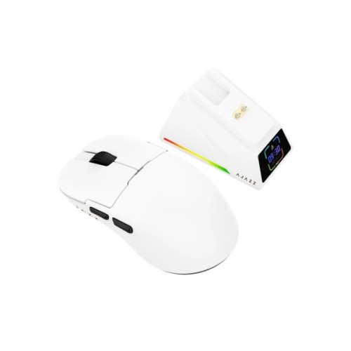 Мишка Ajazz AJ159 APEX Wireless/Bluetooth/USB White (AJM159-A-W)