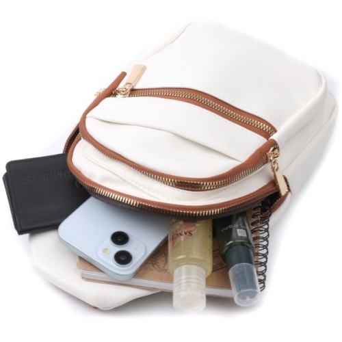 Сумка Vintage З екошкіри Біла (22757)