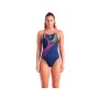Купальник Arena Ripples Swimsuit V Back B 009021-780 синій 44 (3468337506119)