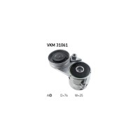 Натягувач ременя з роликом SKF VKM 31061