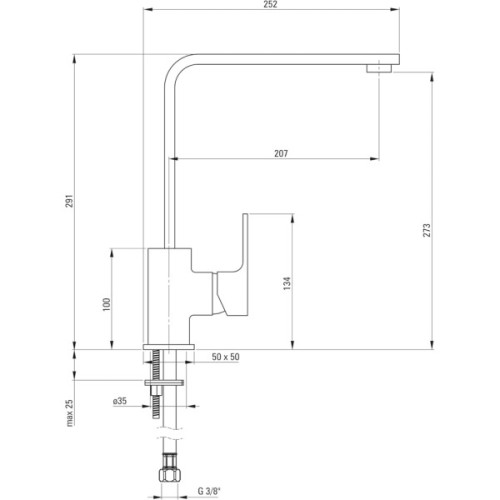 Змішувач Deante Anemon (BBZ_N62M)