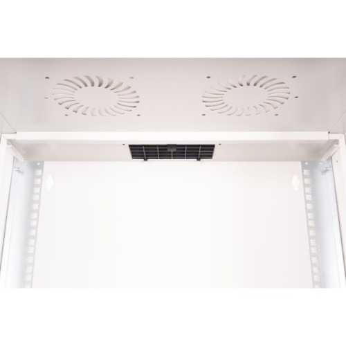 Шафа настінна Digitus SOHO PRO 12U 19" 540x400, perforated door, grey (DN-49210)