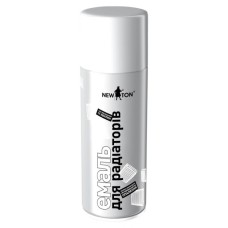 Аерозольна фарба для автомобіля New Ton для радіаторів біла, 400 мл (000000663)