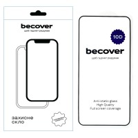 Скло захисне BeCover Samsung Galaxy S25 SM-S931 10D Black (712721)