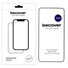Скло захисне BeCover Samsung Galaxy S25 SM-S931 10D Black (712721)