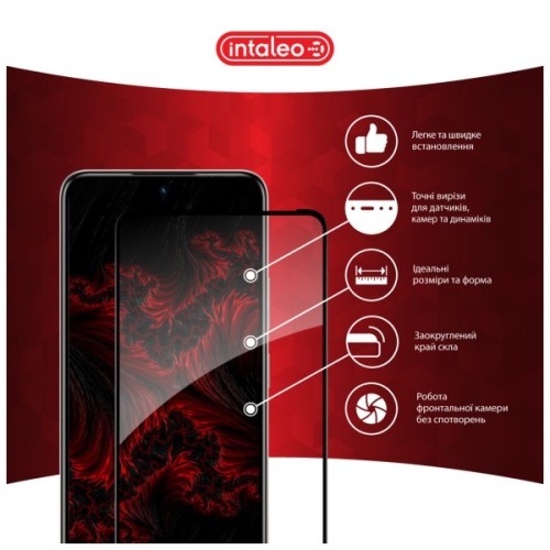 Скло захисне Intaleo Full Glue Infinix Hot 50 Pro Black (1283126598692)