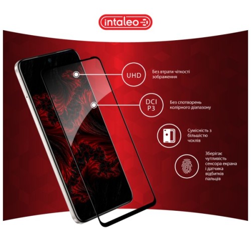 Скло захисне Intaleo Full Glue Infinix Hot 50 Pro Black (1283126598692)