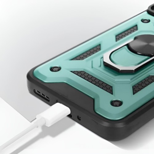 Чохол до мобільного телефона BeCover Military Poco M6 Pro 4G Dark Green (710939)