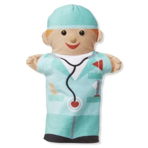 Ігровий набір Melissa&Doug Ляльковий театр Веселі помічники, 4 штуки (MD9086)