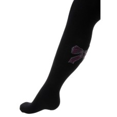 Колготки дитячі UCS Socks з бантом (M0C0301-1410-122G-black)