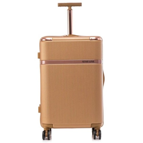 Валіза Semi Line 24" (M) Gold (T5667-3) (DAS302655)