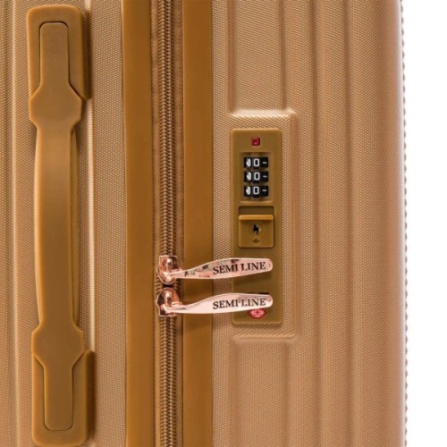 Валіза Semi Line 24" (M) Gold (T5667-3) (DAS302655)