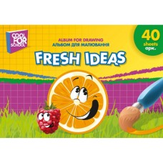 Альбом для малювання Cool For School на пружині, 40 аркушів (CF60904-07)