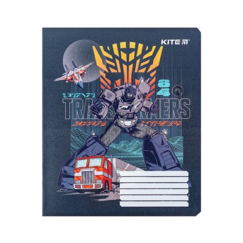 Зошит Kite Transformers 18 аркушів, клітинка (TF24-236)