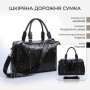 Сумка Vintage З натуральної шкіри Чорна (14135)