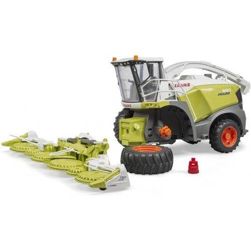 Машинка для дітей Bruder комбайн Claas Jaguar кормозбиральний 1:1 (02134)