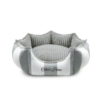 Лежак для тварин Chloe's Home Monte Carlo М сірий (CLH0045)