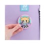 Бейдж Kite набір на липучці та підвіска Aggretsuko (AR25-3010-1)