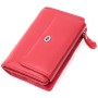Гаманець ST Leather З натуральної шкіри Червоний (22739)