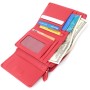 Гаманець ST Leather З натуральної шкіри Червоний (22739)