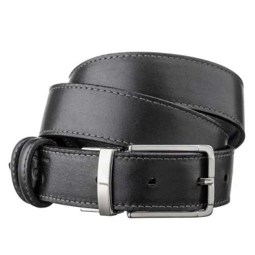 Ремінь Grande Pelle Брючний двосторонній Синій та Чорний (11156)