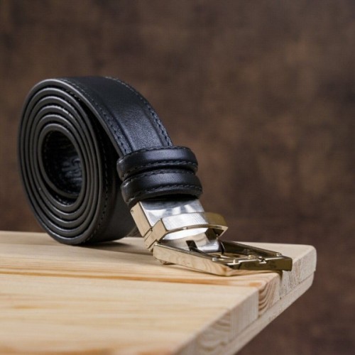 Ремінь Grande Pelle Брючний двосторонній Синій та Чорний (11156)