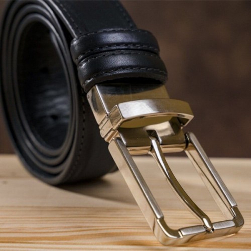 Ремінь Grande Pelle Брючний двосторонній Синій та Чорний (11156)