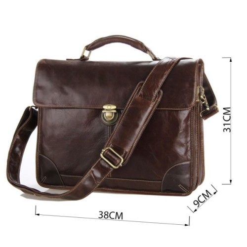 Сумка Vintage Коричнева (14085)