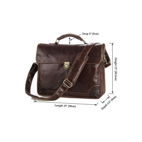 Сумка Vintage Коричнева (14085)