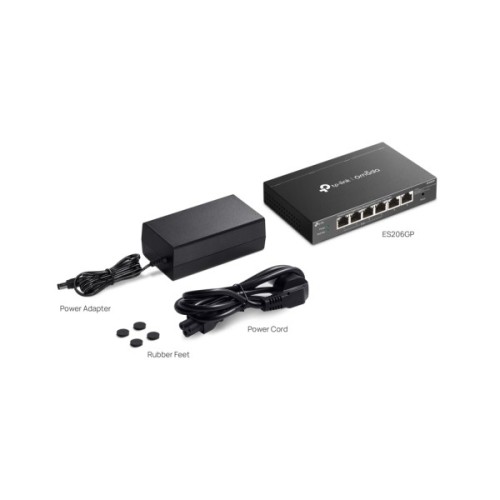 Комутатор мережевий D-Link ES206GP