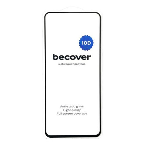 Скло захисне BeCover 10D Oppo A5x / A5 2025 (4G/5G) Black (713930)